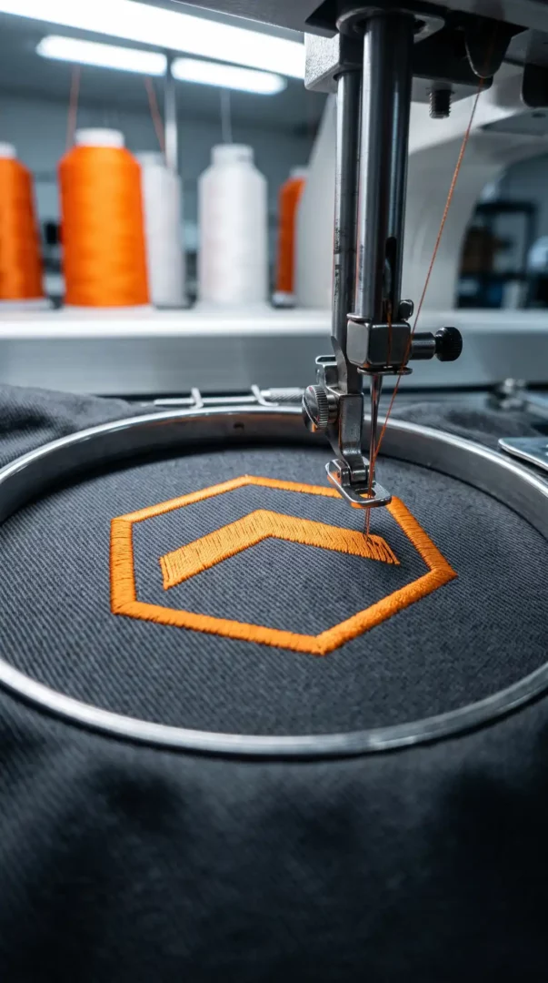embroidery-machine-stitching-work-shirt-logo